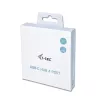 i-tec Metal USB-C-keskitin 4 porttia