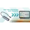 i-tec Metal USB-C-keskitin 4 porttia