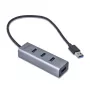 USB-keskitin i-tec Metal USB 3.0 -keskitin 4 porttia