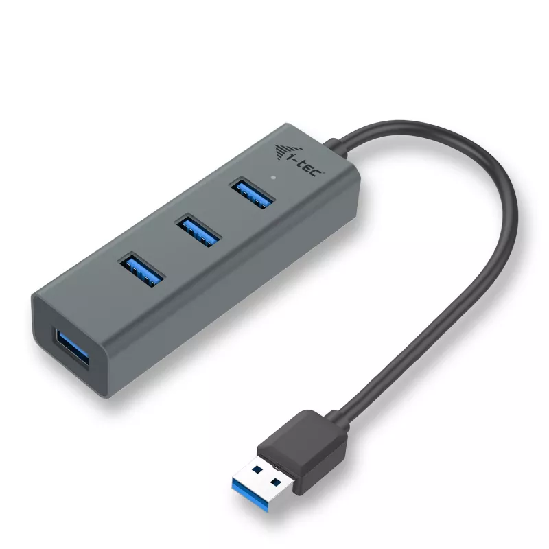USB-keskitin i-tec Metal USB 3.0 -keskitin 4 porttia