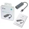 USB-keskitin i-tec Metal USB 3.0 -keskitin 4 porttia