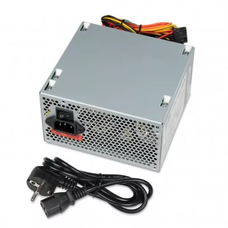IBOX Cube Ii virtalähdeyksikkö 500 W 20+4 pin ATX ATX hopea