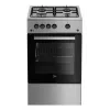 Beko FSG52020FX erillinen liesi kaasu ruostumaton teräs