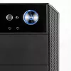 Modecom Oberon Pro Midi Tower -tietokonekotelo, ATX/Micro ATX/ITX, sivuikkuna, näytönohjain enintään 395 mm, 2x USB 3.0, musta
