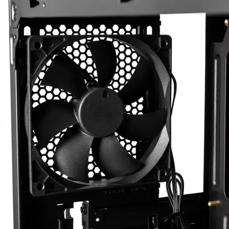 Modecom Oberon Pro Midi Tower -tietokonekotelo, ATX/Micro ATX/ITX, sivuikkuna, näytönohjain enintään 395 mm, 2x USB 3.0, musta