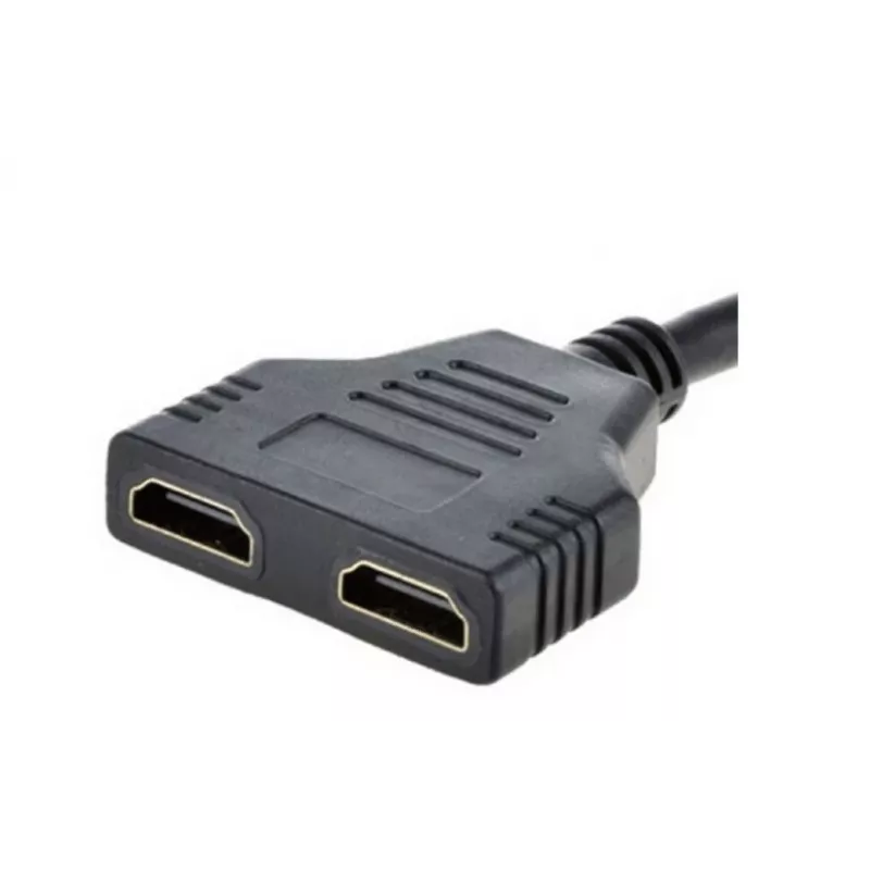 HDMI-kaapeli Gembird DSP-2PH4-04 — HDMI tyyppi A uros - 2× HDMI tyyppi A naaras, musta, suorat liittimet
