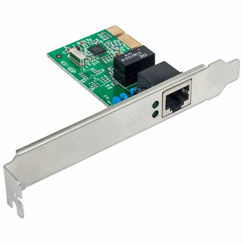 Intellinet Gigabit PCI Express -verkkokortti, 10/100/1000 Mbps PCI Express RJ45 Ethernet -kortti