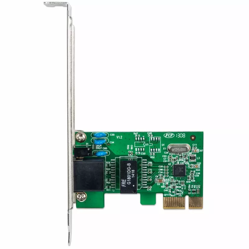 Intellinet Gigabit PCI Express -verkkokortti, 10/100/1000 Mbps PCI Express RJ45 Ethernet -kortti