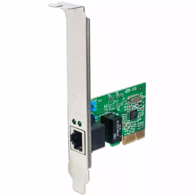 Intellinet Gigabit PCI Express -verkkokortti, 10/100/1000 Mbps PCI Express RJ45 Ethernet -kortti
