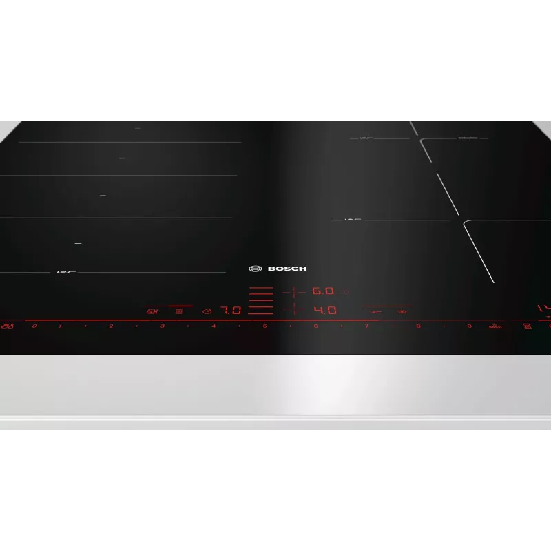 Bosch Serie 8 PXE601DC1E keittotaso musta integroitu vyöhykeinduktio keittotaso 4 vyöhykettä