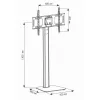 Techly ICA-TR11 TV-teline/jalusta 177,8 cm (70