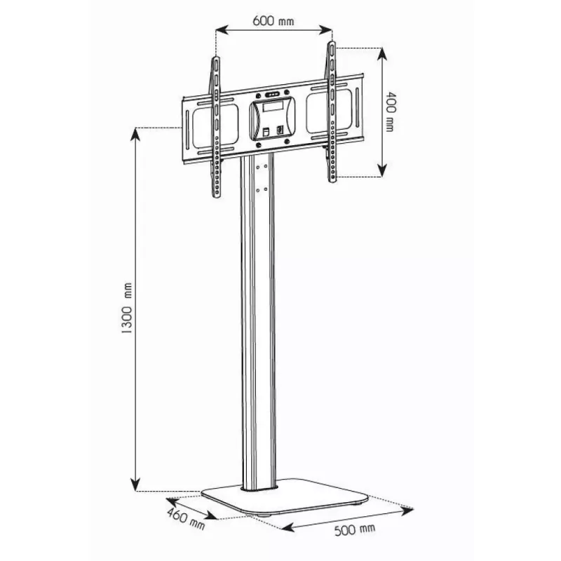 Techly ICA-TR11 TV-teline/jalusta 177,8 cm (70