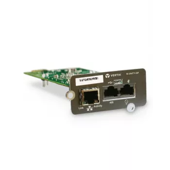 Vertiv Liebert IntelliSlot Unity -kortti, sisäinen, kaapelilla, RJ-45, Ethernet, 100 Mbit/s