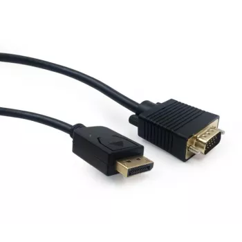 GEMBIRD DisplayPort–VGA-adapterikaapeli 2,0 m, musta