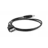 GEMBIRD USB 2.0 -jatkokaapeli, 0,75 m - musta