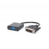 Videoadapterikaapeli Gembird DVI-D (uros) – VGA (naaras) 0,2 m, musta