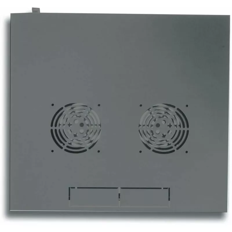Techly seinäkotelo 19 6U D450 musta asennettu I-CASE EL-1006B45