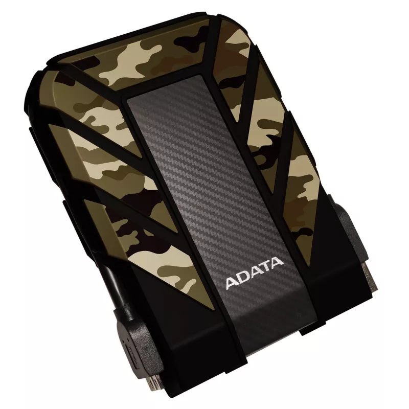 Ulkoinen HDD ADATA HD710M Pro 2 TB USB 3.2 Gen 1 (USB Type-A / Micro-USB B) Camouflage, iskunkestävä