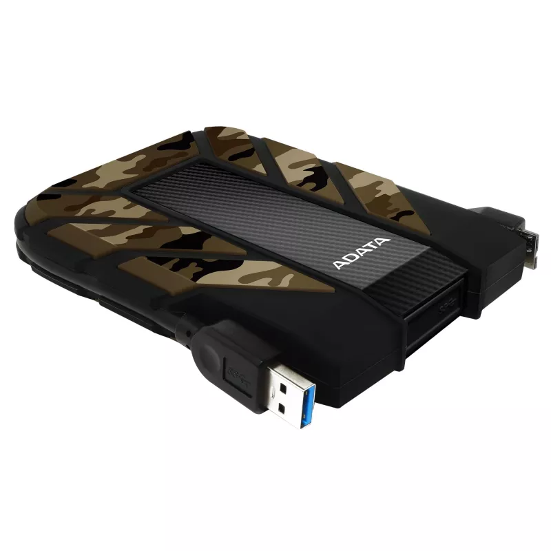 Ulkoinen HDD ADATA HD710M Pro 2 TB USB 3.2 Gen 1 (USB Type-A / Micro-USB B) Camouflage, iskunkestävä