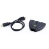 HDMI-keskitin Gembird DSW-HDMI-35 — 3 liitäntää, HDMI, 0,5 m kaapeli, musta
