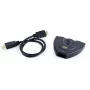 HDMI-keskitin Gembird DSW-HDMI-35 — 3 liitäntää, HDMI, 0,5 m kaapeli, musta