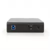 GEMBIRD ulkoinen USB 3.0 -kotelo 3,5 tuumaa – musta