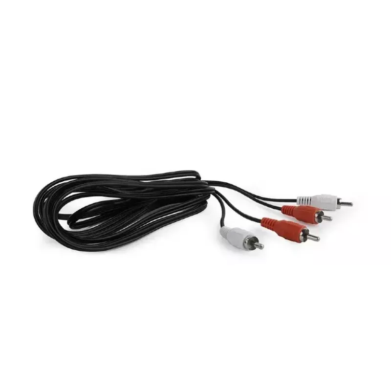 Audiokaapeli Gembird CCA-2R2R-6 1,8 m 2 x RCA musta
