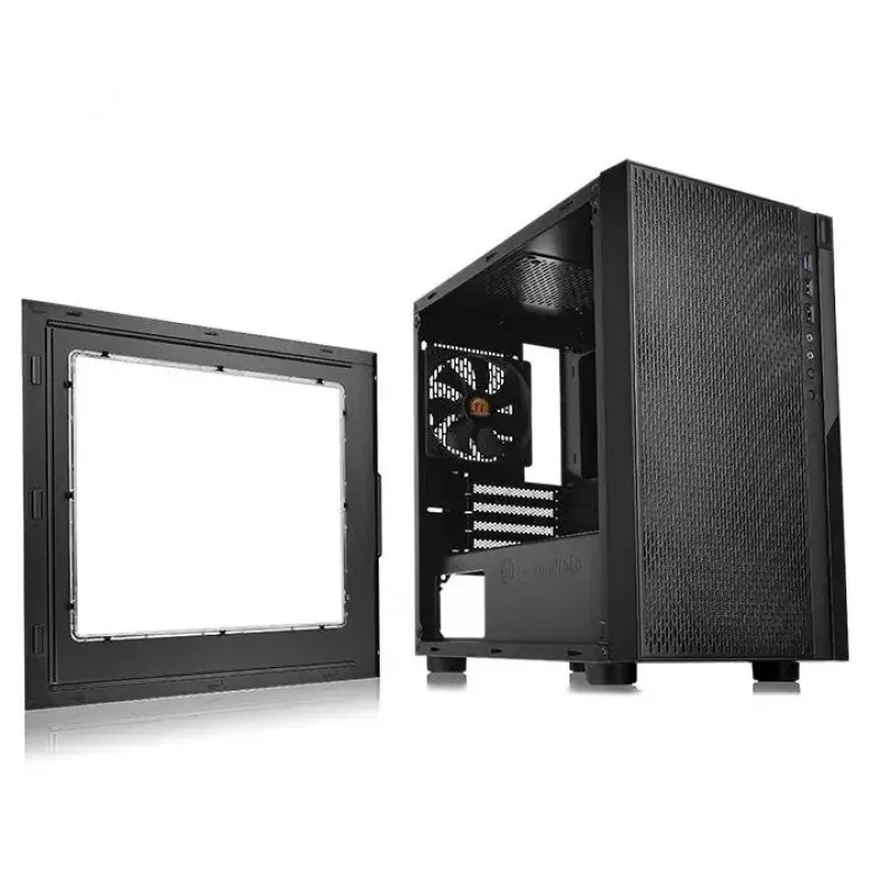 PC-kotelo Thermaltake Versa H18 micro tower musta
