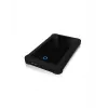 ICY BOX IB-233U3-B HDD/SSD-kotelo musta 2,5 tuumaa