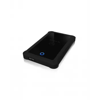 ICY BOX IB-233U3-B HDD/SSD-kotelo musta 2,5 tuumaa