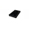 ICY BOX IB-233U3-B HDD/SSD-kotelo musta 2,5 tuumaa