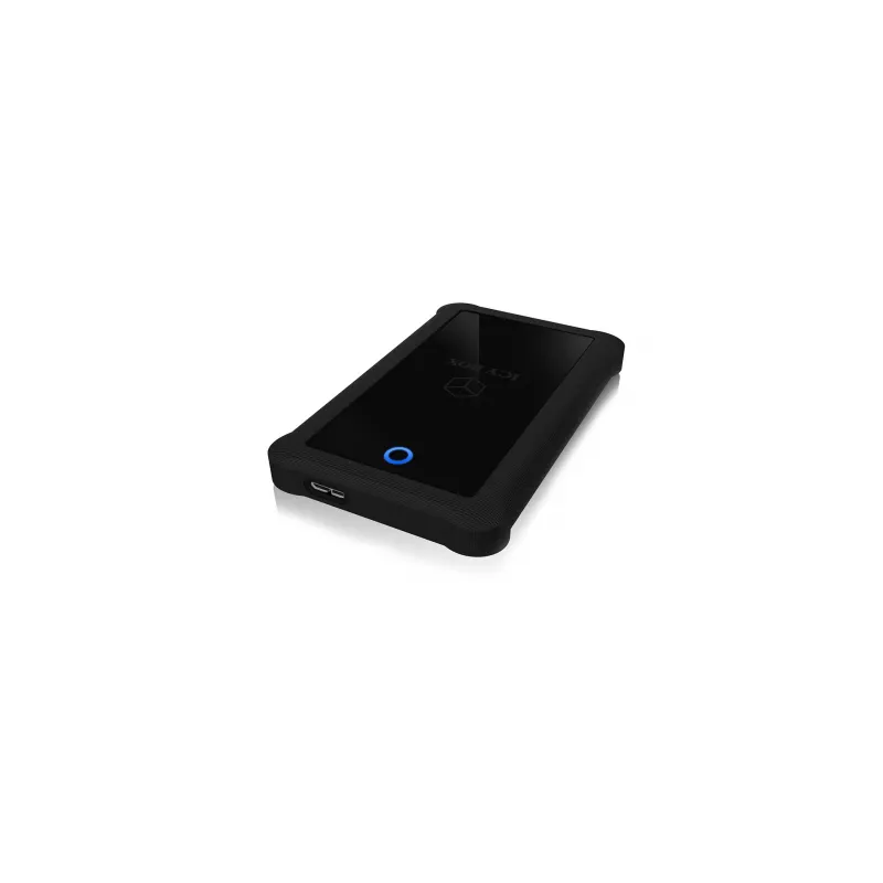 ICY BOX IB-233U3-B HDD/SSD-kotelo musta 2,5 tuumaa