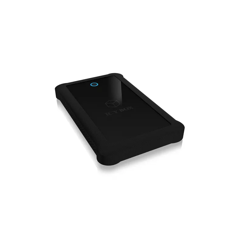 ICY BOX IB-233U3-B HDD/SSD-kotelo musta 2,5 tuumaa