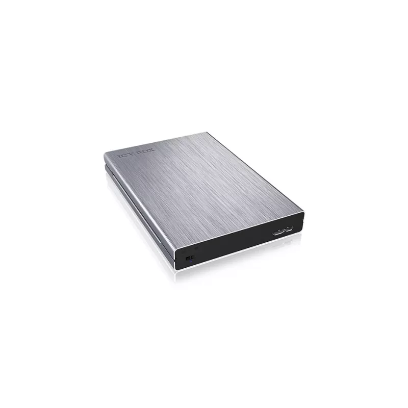 ICY BOX IB-241WP HDD/SSD-kotelo antrasiitti, hopea 2,5