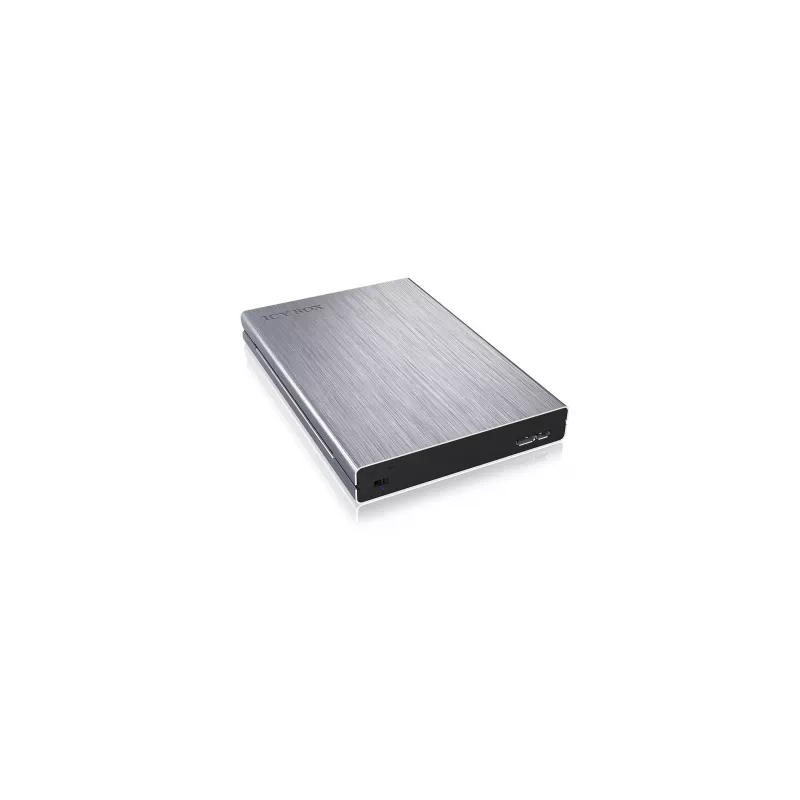 ICY BOX IB-241WP HDD/SSD-kotelo antrasiitti, hopea 2,5