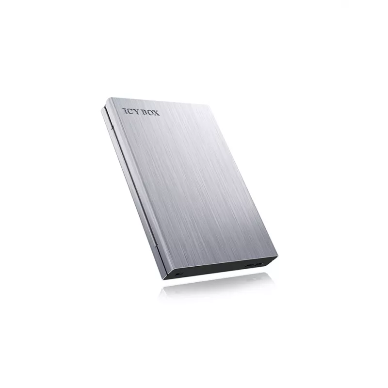 ICY BOX IB-241WP HDD/SSD-kotelo antrasiitti, hopea 2,5