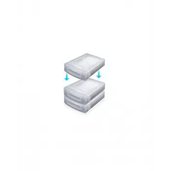 ICY BOX IB-AC602a pussikotelo muovi läpikuultava