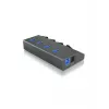 ICY BOX IB-HUB1405 USB 3.2 Gen 1 (3.1 Gen 1) Type-B 5000 Mbit/s antrasiitti