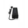 ICY BOX IB-HUB1409-U3 USB 3.2 Gen 1 (3.1 Gen 1) Type-A 5000 Mbit/s musta