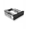 ICY BOX IB-166SSK-B HDD-kotelo musta 3,5