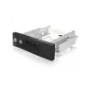 ICY BOX IB-168SK-B kelkaton siirrettävä asemakehys 3,5″ SATA-kiintolevylle, 5,25″ (13,3 cm) paikkaan, lukolla, musta