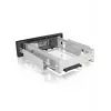 ICY BOX IB-168SK-B kelkaton siirrettävä asemakehys 3,5″ SATA-kiintolevylle, 5,25″ (13,3 cm) paikkaan, lukolla, musta