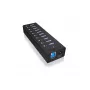 ICY BOX IB-AC6110 USB 3.2 Gen 1 (3.1 Gen 1) Type-B 5000 Mbit/s musta