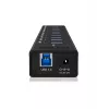 ICY BOX IB-AC6110 USB 3.2 Gen 1 (3.1 Gen 1) Type-B 5000 Mbit/s musta