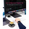 ICY BOX IB-HUB1403 USB 3.2 Gen 1 (3.1 Gen 1) Type-A 5000 Mbit/s musta