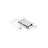 ICY BOX IB-AC703-U3 HDD/SSD-kotelo valkoinen 2,5