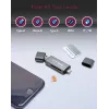 ICY BOX IB-CR200-C kortinlukija USB 2.0 musta