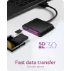 ICY BOX IB-CR301-U3 kortinlukija USB 3.2 Gen 1 (3.1 Gen 1) musta