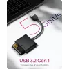 ICY BOX IB-CR301-U3 kortinlukija USB 3.2 Gen 1 (3.1 Gen 1) musta