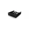ICY BOX IB-5251, muovi, musta, Kiina, 147 mm, 175 mm, 40 mm